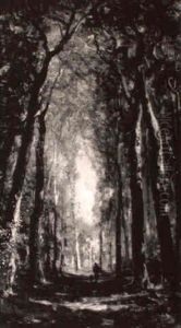The Wooded Path by Julian Walbridge Rix