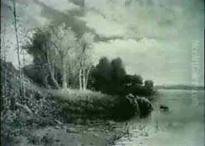 Autumn Scene by Julian Walbridge Rix