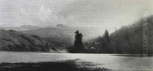 A Mountain Lake - view 1
