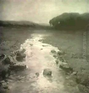 Stream Through A Meadow