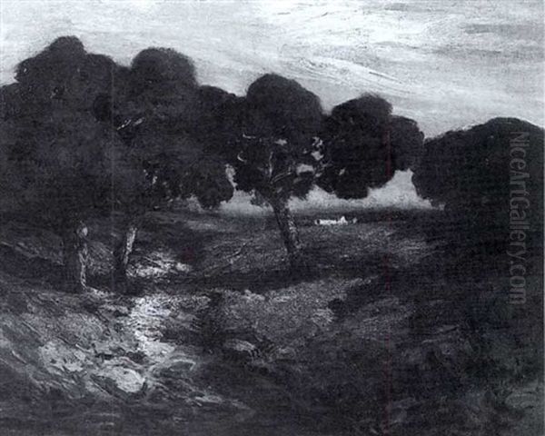 Landscape At Dusk - view 1