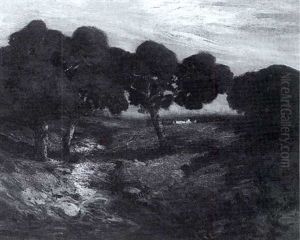 Landscape At Dusk by Julian Walbridge Rix