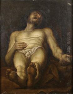 Le Christ Au Tombeau by Orazio Borgianni
