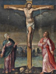 Calvario by Orazio Borgianni