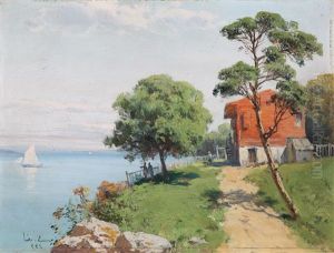 Peyzaj by Hoca Ali Riza
