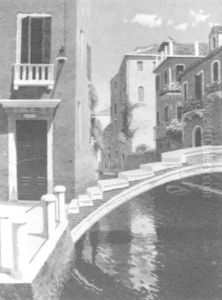 Puente Sobre Canal En Venecia Puente Sobre Canal En Venecia