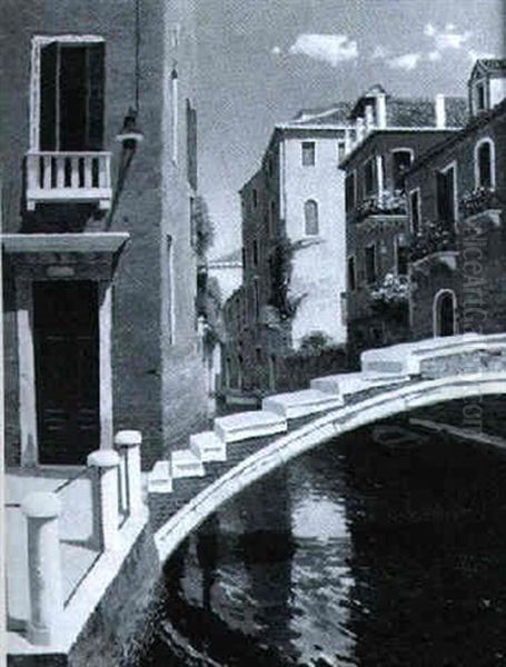 Puente Sobre Canal Venecia - view 1