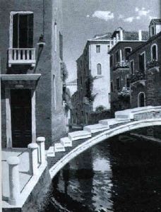 Puente Sobre Canal Venecia Puente Sobre Canal Venecia