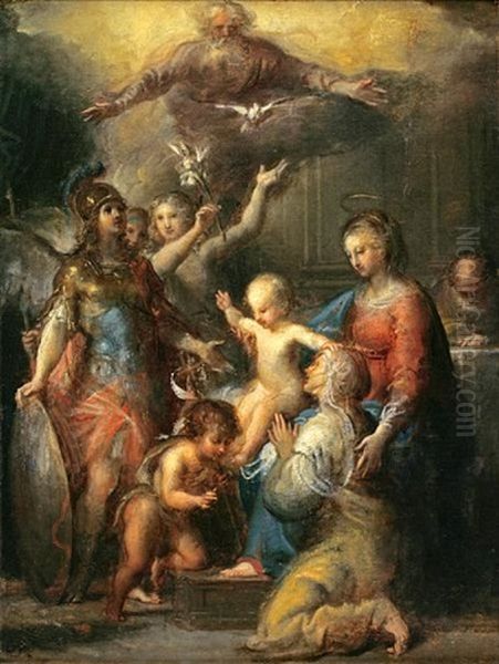 The Madonna And Child With St. Michael And The Infant John The Baptist And Saints - view 1