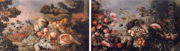 Natura Morta Con Fiori E Frutti - view 1