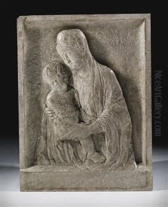 Relief With The Virgin And Child Relief With The Virgin And Child
