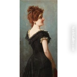 Portrait Of An Elegant Lady