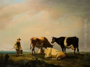 Les Vaches Dans La Prairie