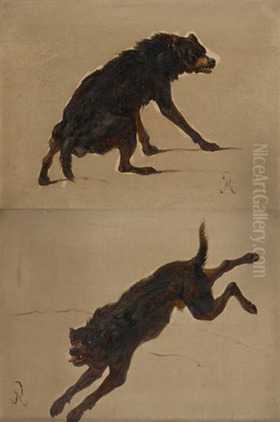 Chien (study) - view 1