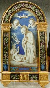 Madonna Mit Kind by Andrea Della Robbia