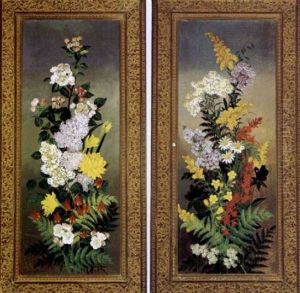 Still Lifes (pair) by Ellen Robbins