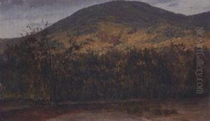 A New England Autumn Landscape by Horace Wolcott Robbins