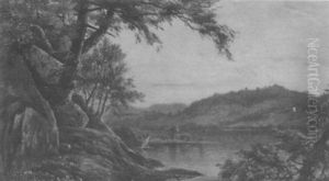 Lake Scene by Horace Wolcott Robbins