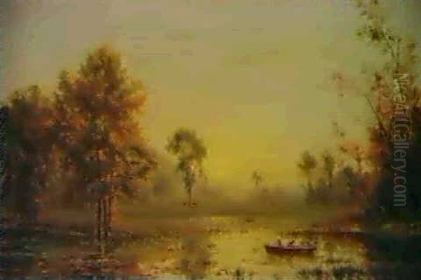 Boating In Autumn - view 1