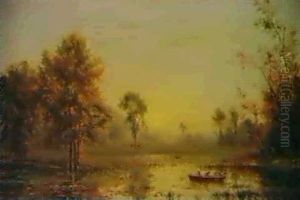 Boating In Autumn by Horace Wolcott Robbins