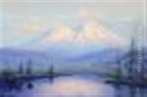 Mount Shasta At Sunset
