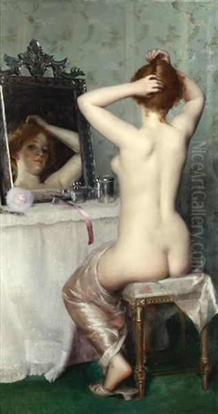 Putting Up Her Hair - view 1
