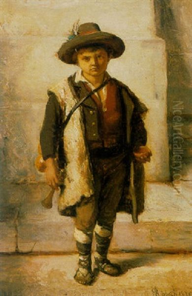 The Little Street Musician - view 1