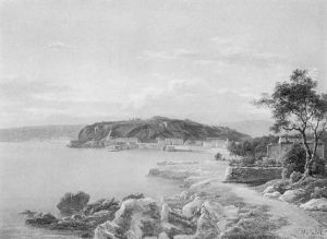 L'entree Du Port De Nice by Alphonse Robert