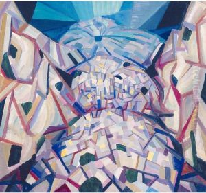 Abstract Landscape (nagorny Karabakh) by Alexander Konstantinovich Bogomazov