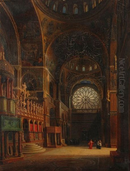 Das Innere Der Basilika San Marco In Venedig - view 1