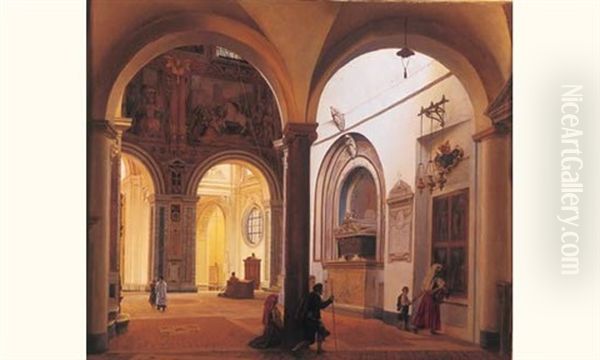 Pelerins A L'interieur De Saint Jean-de-latran - view 1