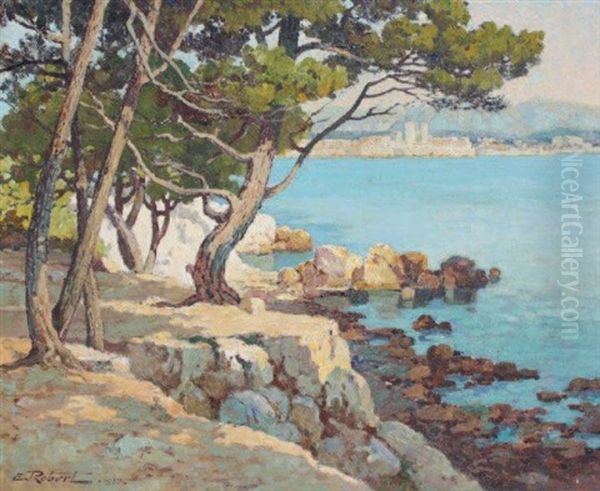 Vue Sur Antibes Depuis La Pointe Du Bacon - view 1