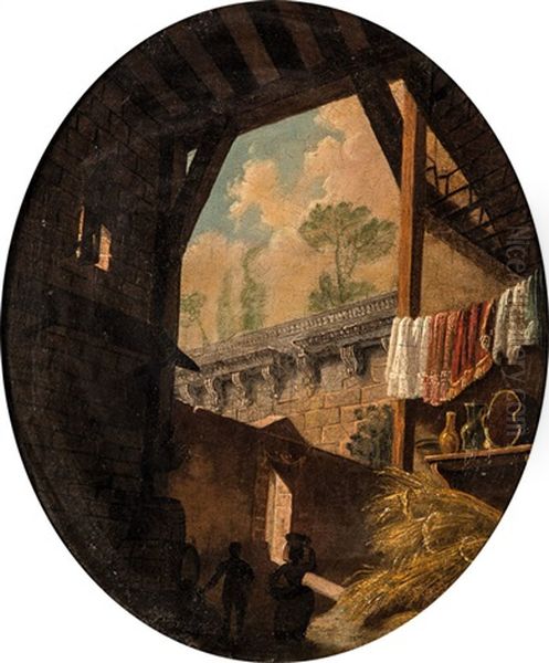 Washer In An Architecture - view 1