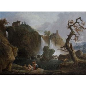 Jeunes Femmes Et Enfants by Hubert Robert