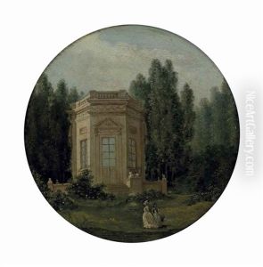 Le Pavillon De Mique by Hubert Robert