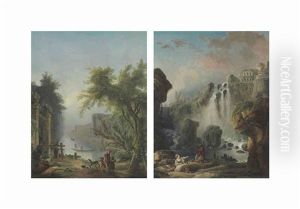 The Canal; And The Cascade (pair)