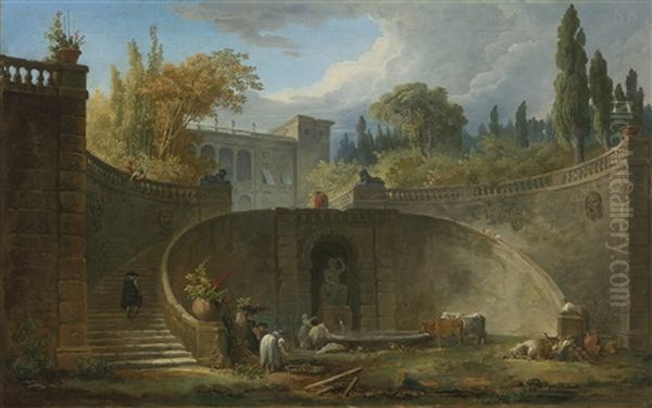 Villa Farnese With Gardens At Caprarola - view 1