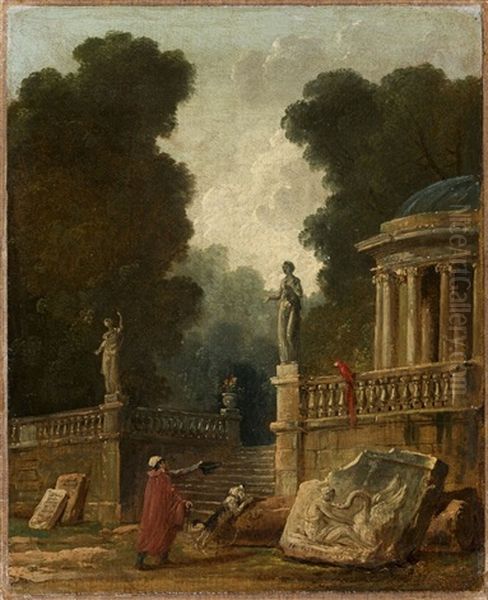 Le Mendiant Et Le Perroquet - view 1