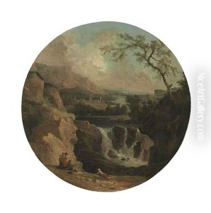 The Cascade (le Torrent) by Hubert Robert