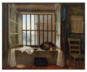 Vue De La Cellule Du Baron De Besenval A La Prison Du Chatelet