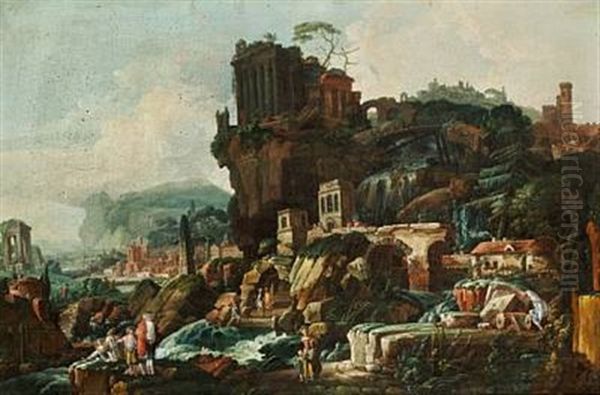 Landscape With Roman Ruins - view 1