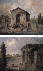 La Portique by Hubert Robert