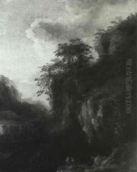 Pecheurs Sur Les Rochers - view 1