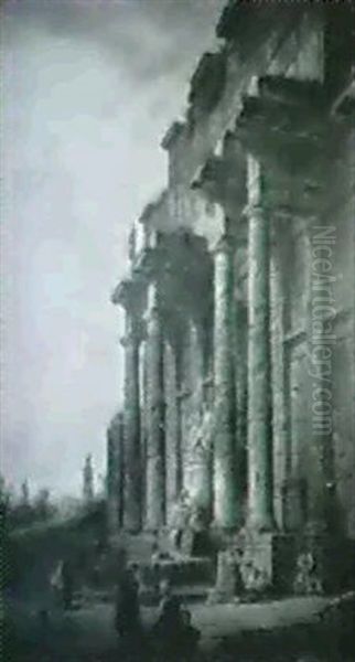 Paysage De Ruines Antiques Animees - view 1