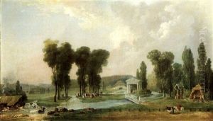 Une Fete Dans La Parc D'ermenonville