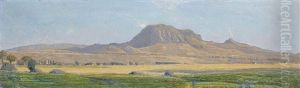 Blick Auf Akrokorinth by Jean Philippe Edouard Robert