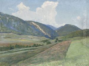 Sommerliche Juralandschaft by Leo Paul Samuel Robert