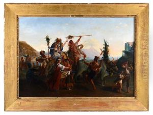 Le Retour De La Fete De La Madone De L"arc by Leopold-Louis Robert