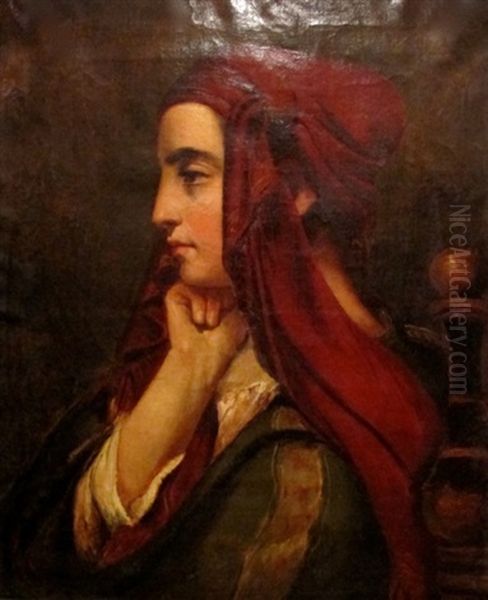 Femme Au Turban De Profil - view 1