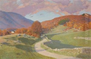 Sonnige Herbstlandschaft Sonnige Herbstlandschaft